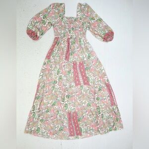 Me 2 Magic Anthropologie BOHO Maxi Dress 
Sz L
